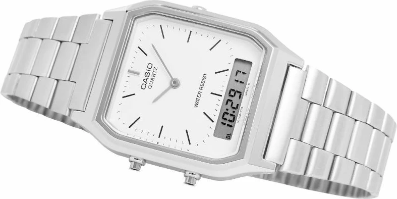 Orë dore për femra Casio, argjend