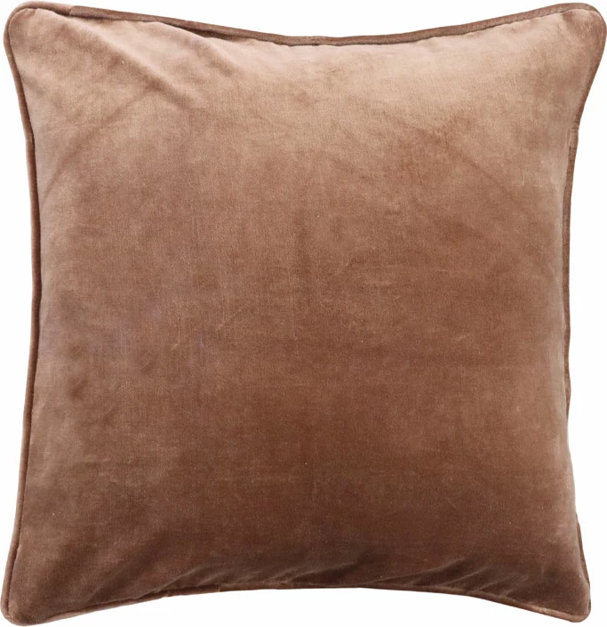 Jastëk dekorativ CANDY, 50x50cm, material tekstili, ngjyrë terrakote