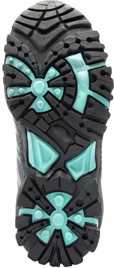 Atlete hiking për fëmijë Trollkids, anthracite/mint