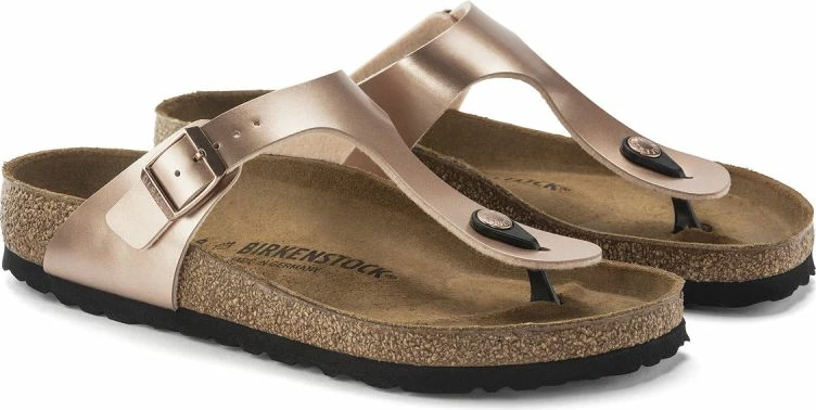 Flip-flop për femra Birkenstock, të arta [Madhësia: 38]