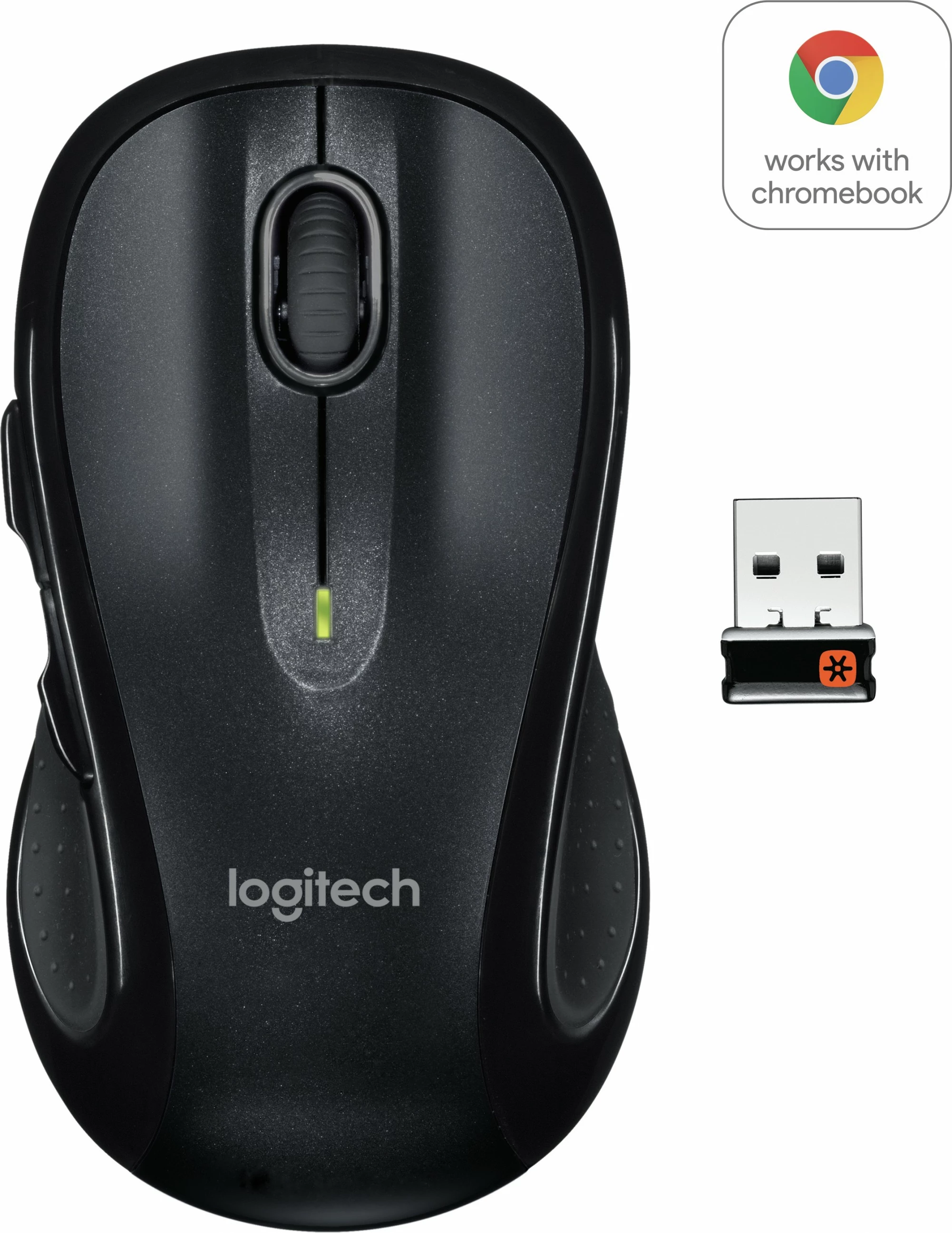 Maus Logitech M510, Laser, RF Wireless, Ngjyrë e zezë