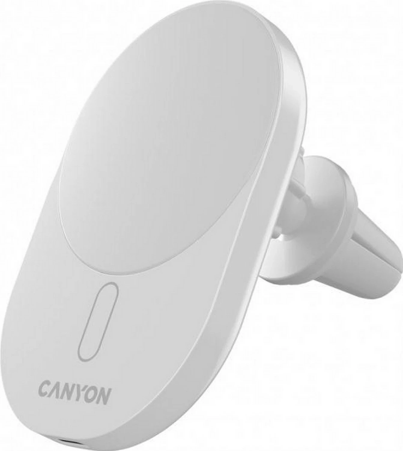 Karikues makinës Canyon OnGrip 105, 15W, Qi2, MagSafe, për Apple, i bardhë