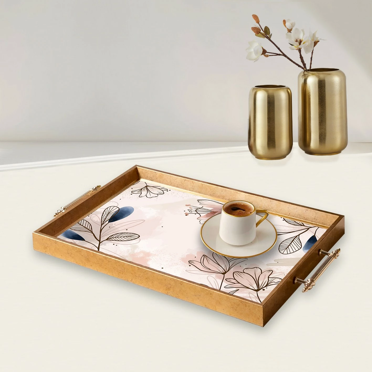 Tabaka dekorative prej qelqi, shumëngjyrëshe, Aberto Design, TPEA9797