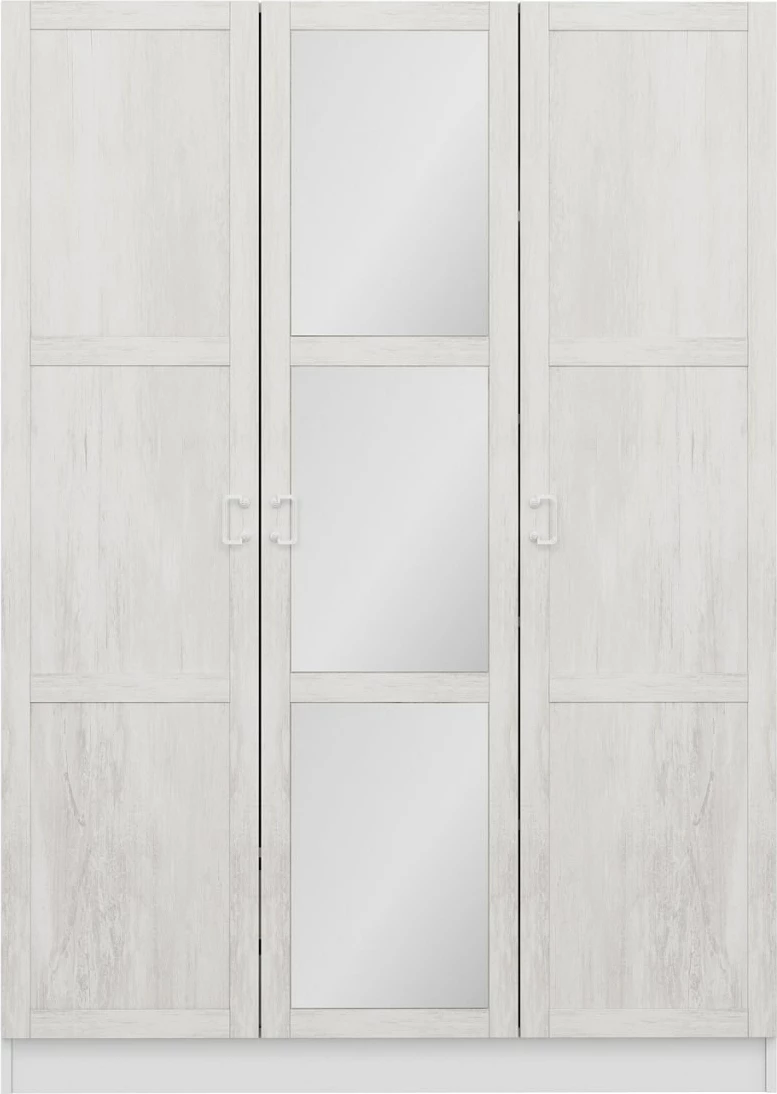 Dollap rrobash Skye Decor, ngjyrë e bardhë, Kale - 2256