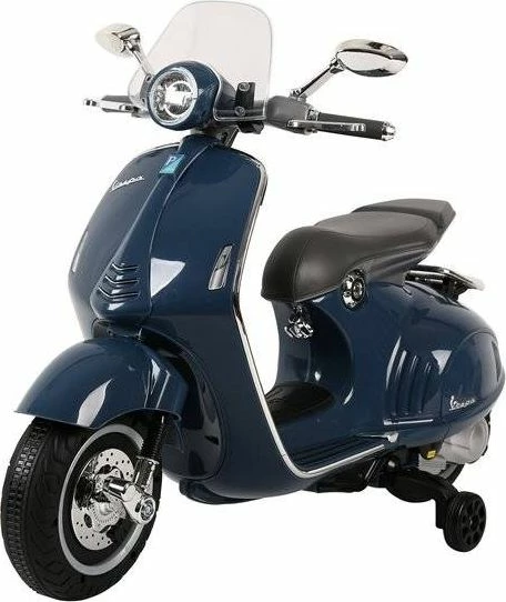 Skuter elektrik për fëmijë Lean Sport Vespa GTS 300, blu