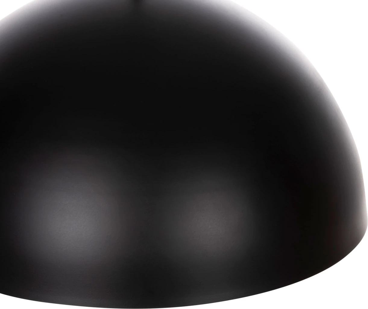 Llambë varëse tavani, kapak i rrumbullakët, metal i zi, FH4078, Φ40x125H cm