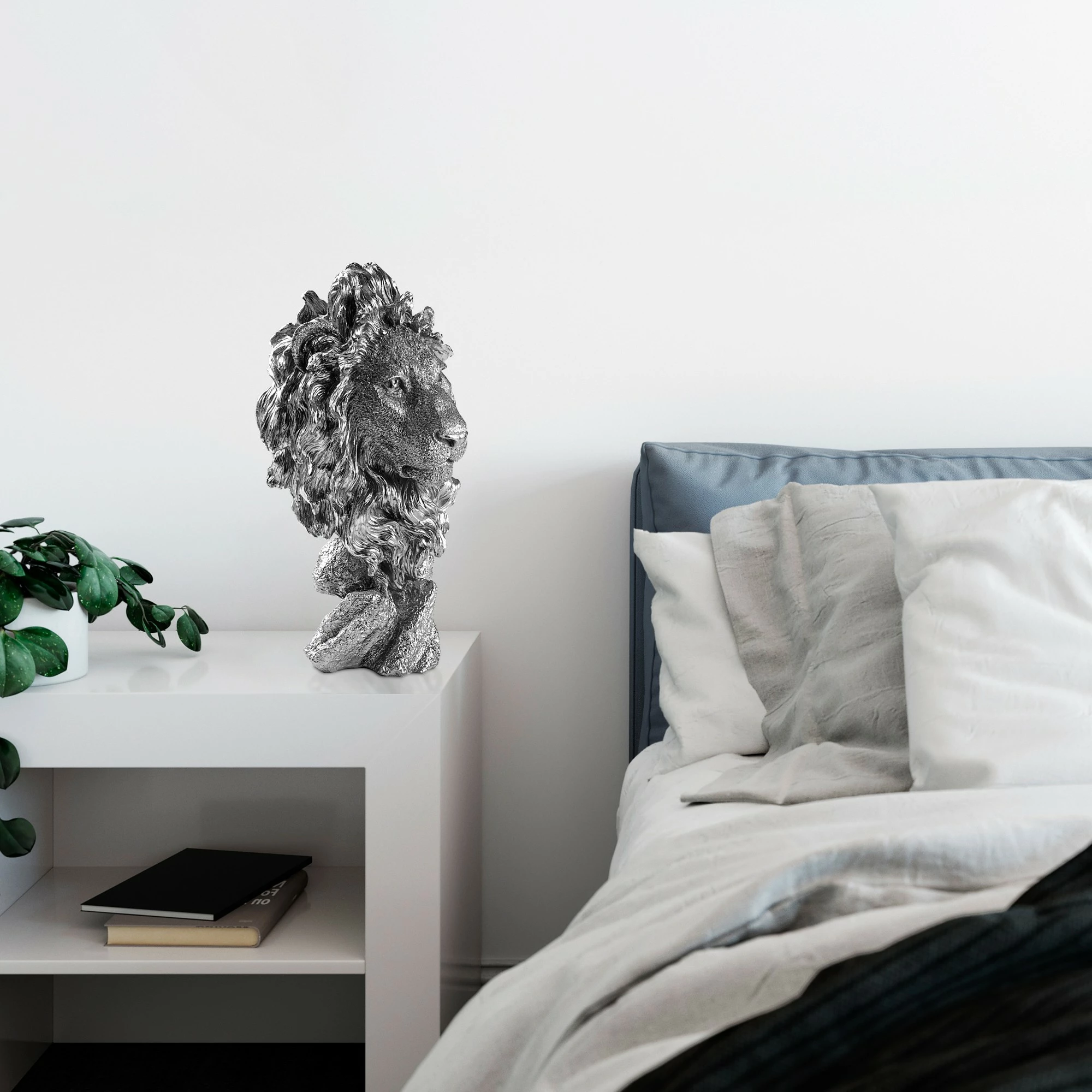Objekt dekorativ Aberto Design, luan argjendi