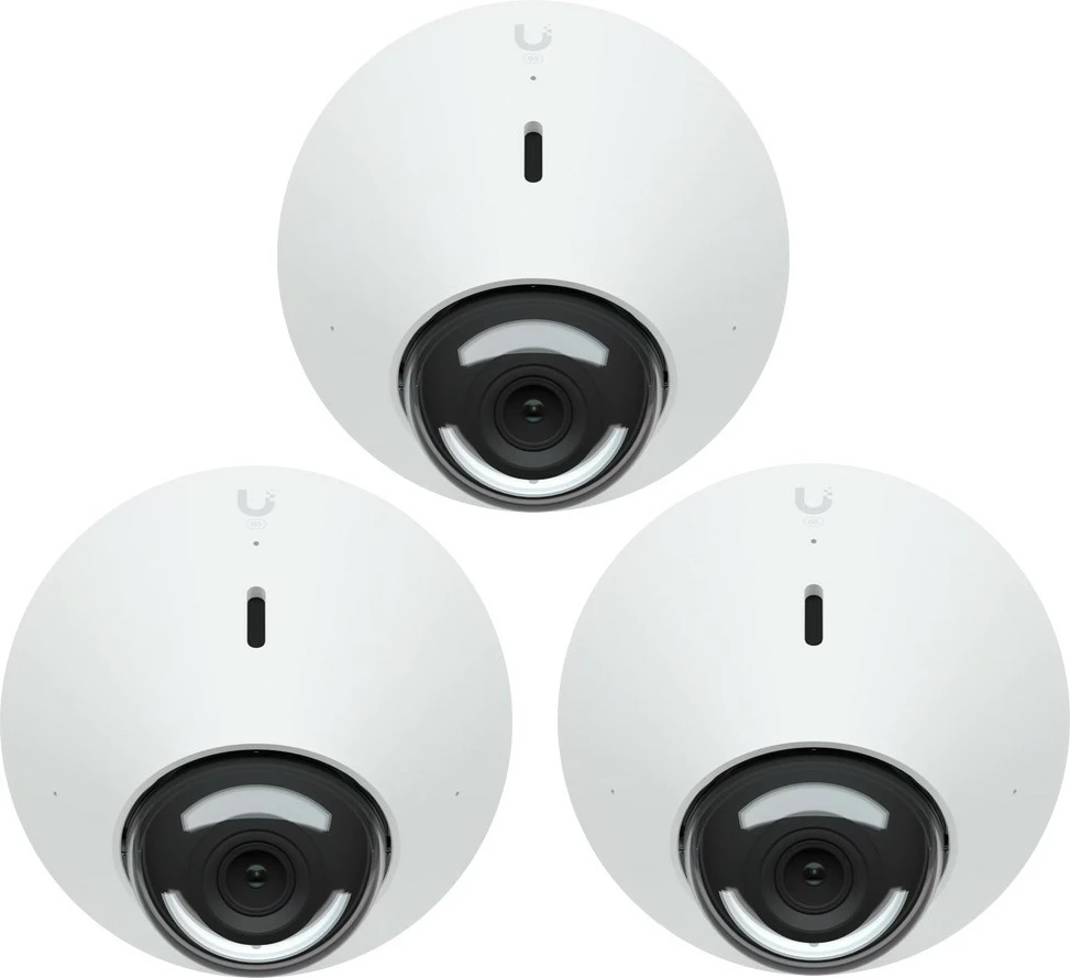 Kamerë rrjeti Ubiquiti UVC-G5-Dome 3 copë, rezolucion 2688x1512, bardhë