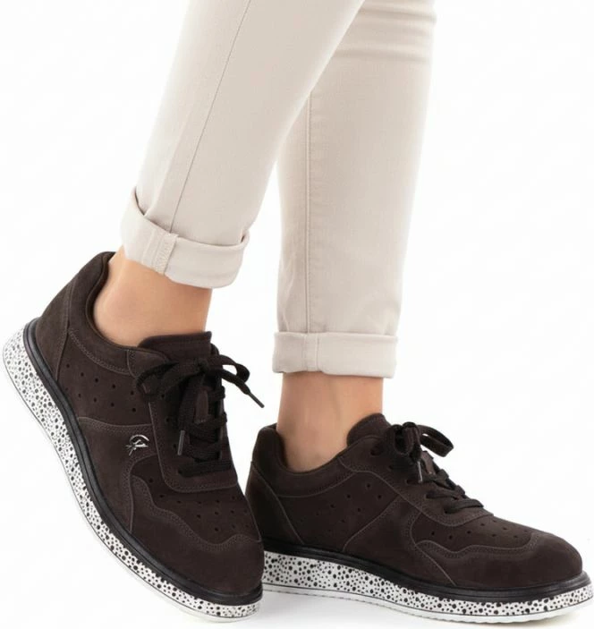 Këpucë femra Vinceza 66903, kafe