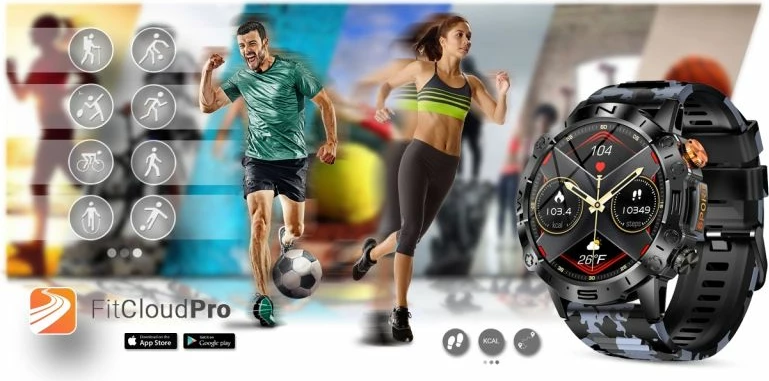 Smartwatch Gravity unisex, e zezë