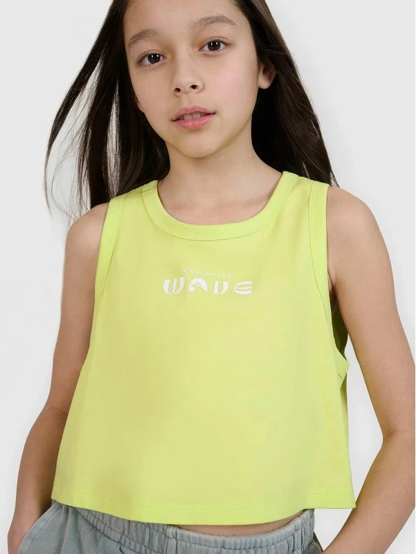 Maicë oversize për vajza 4F 4FJWSS25TSLEF112-45S