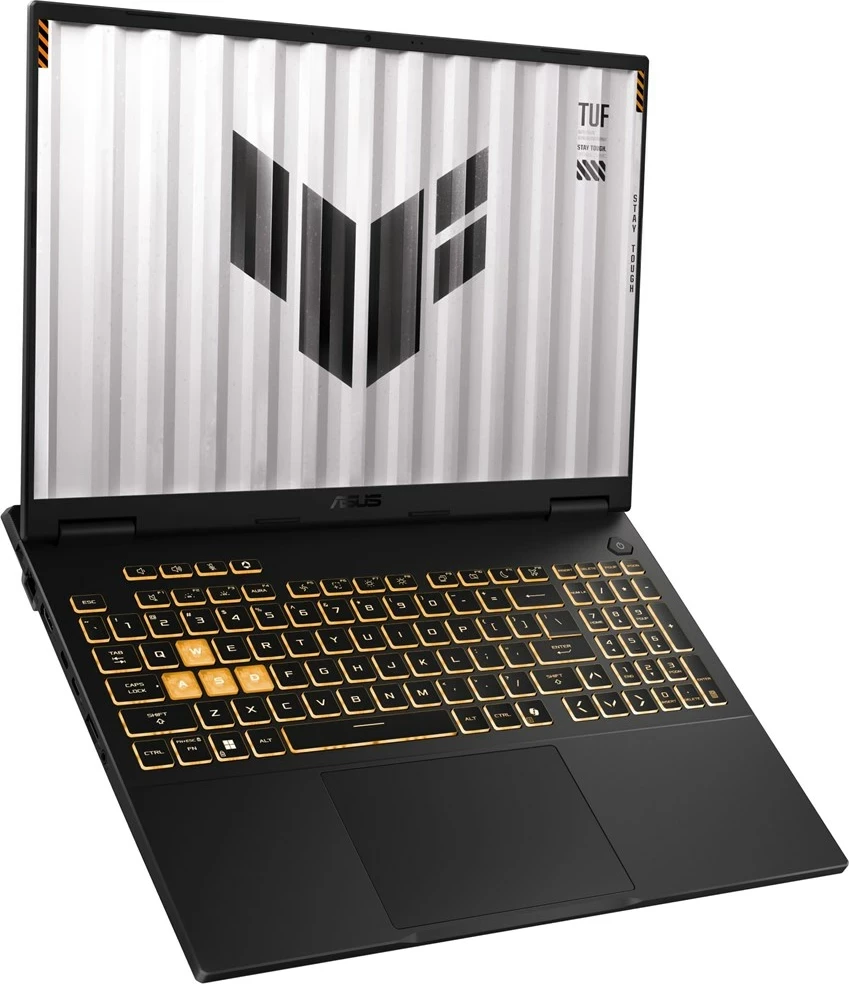 Laptop gaming ASUS TUF Gaming F16 FA608UH-R7165W, 16", AMD Ryzen 7, 16 GB RAM, 512 GB SSD, NVIDIA RTX 5050, Jaeger Grey