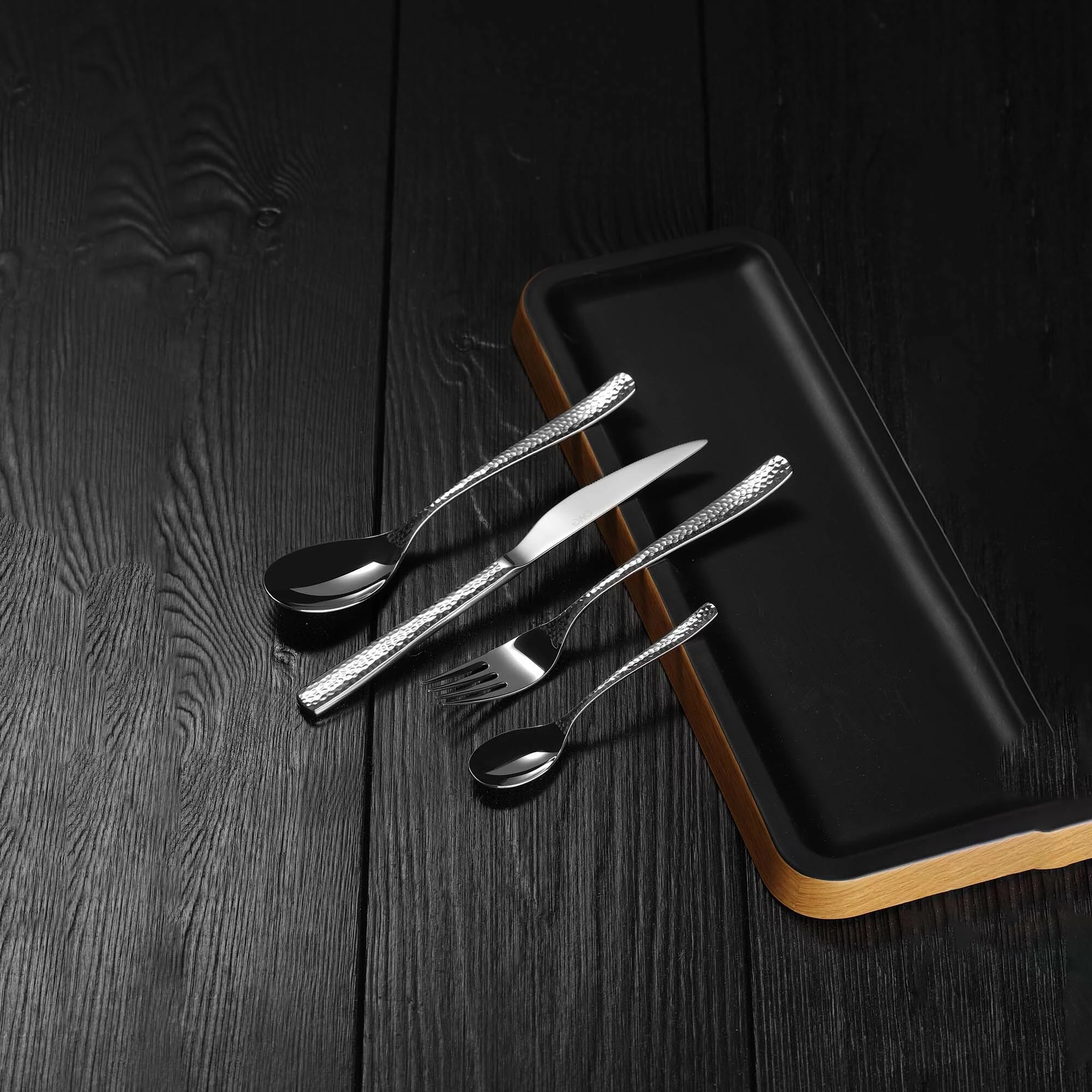 Lugë çaji OVE Veneto 141 mm, çelik inox 18/10, trashësi 3.5 mm, set 12 copë, argjendtë