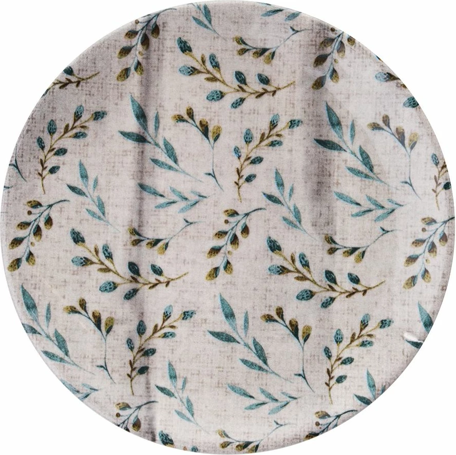 Set pjatash shërbimi (6 copë), Hermia Concept, Serv Leaf, ngjyrë turquoise