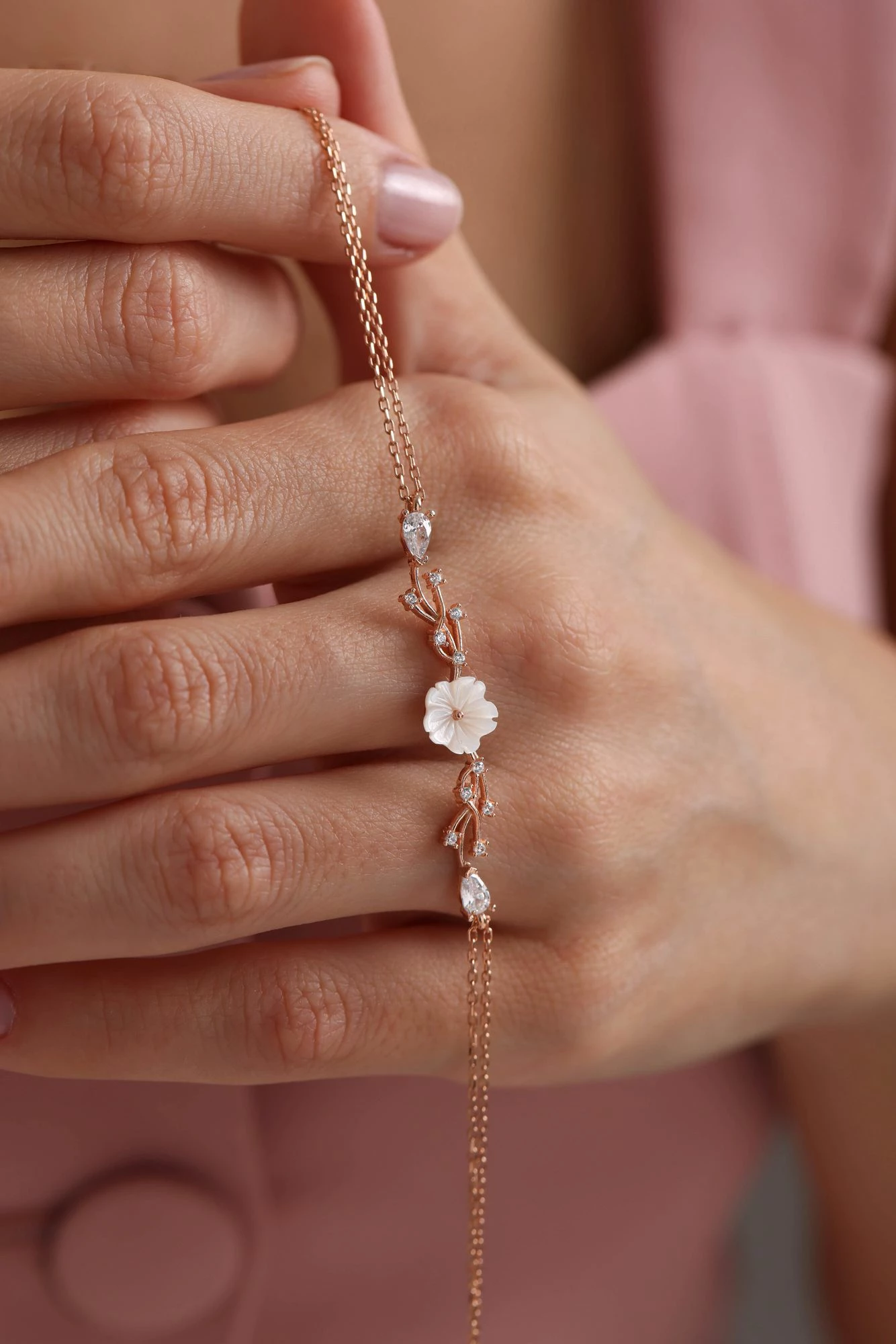 Byzylyk argjendi ngjyrë rose, Jumeon, NRZ999970