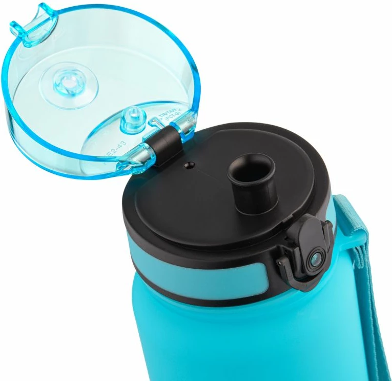 Shishe sportive Meteor, jeshile/kaltër