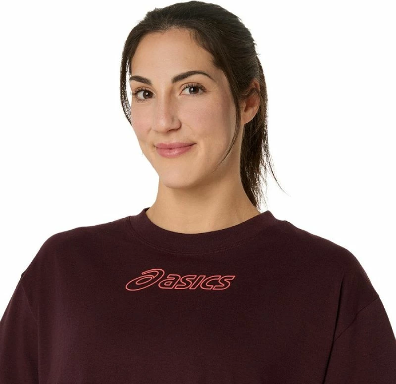 Maicë për femra Asics, e kuqe [Madhësia: M]