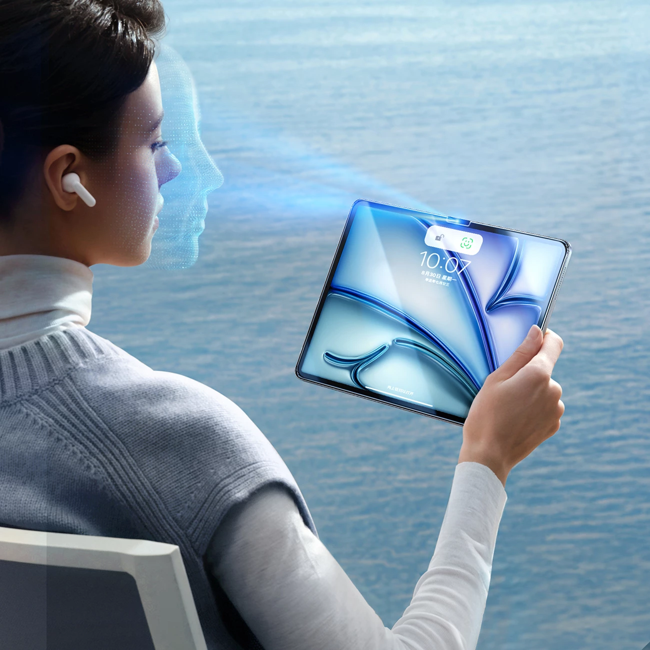 Xham i temperuar Joyroom JR-MST0162 për iPad Air 11" (2024), Transparent