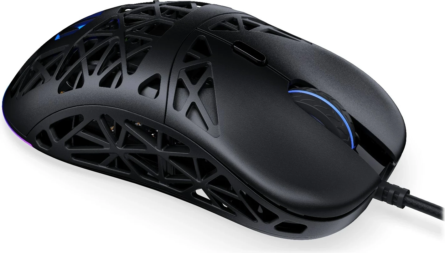 Maus gaming ENDORFY LIV EY6A020, me kabllo, 12000 DPI, i zi