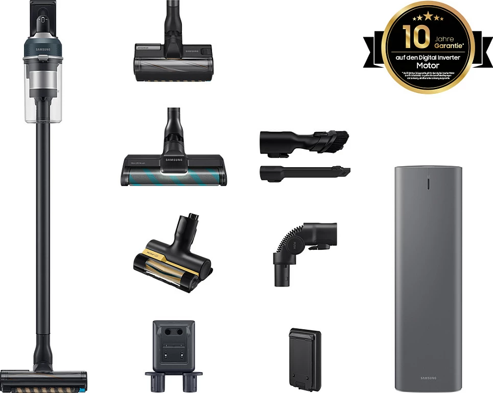 Fshesë me bateri Samsung VS20C85G4PB, 2-në-1 stick, pa qese, 25.2V, blu