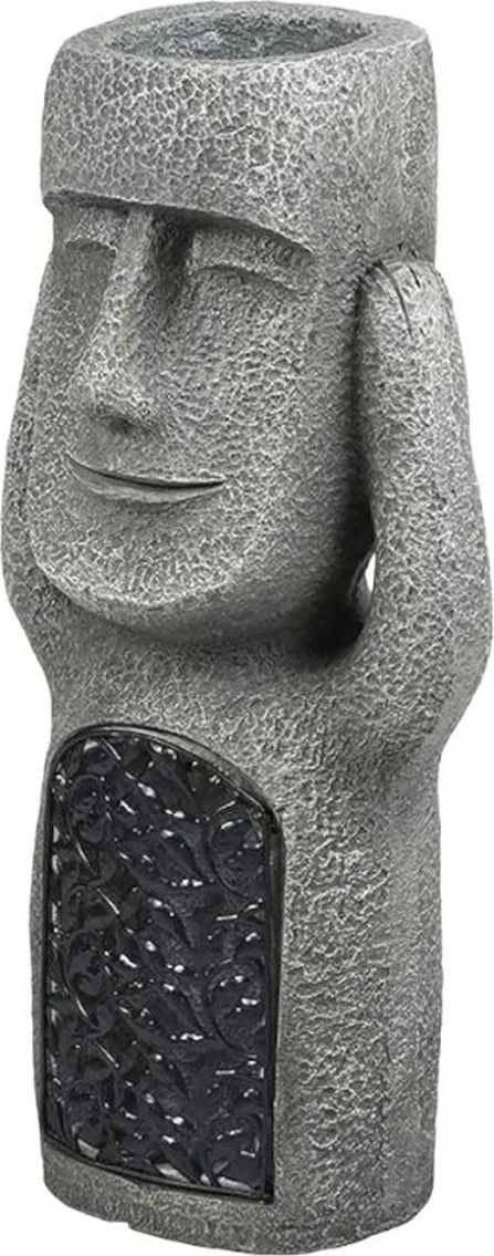 Vazo dekorative Evila Originals, Duymadım, gri e zi, 36x20x13cm