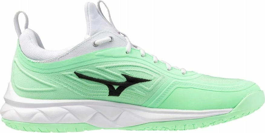 Patika volejbolli Mizuno Wave Luminous 3 V1GA242086, numër 42 1/2, mint/zi/kaltër