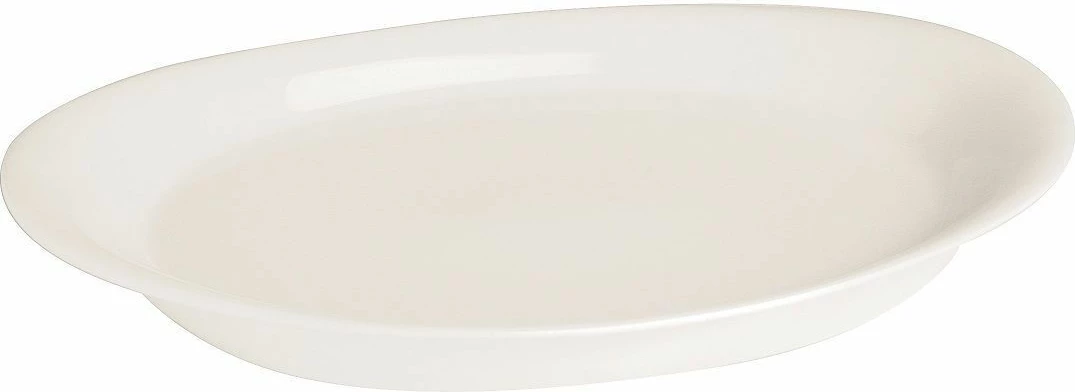 Pjatë servirjeje Porland Dove 240x170 mm, krem, set 6 copë