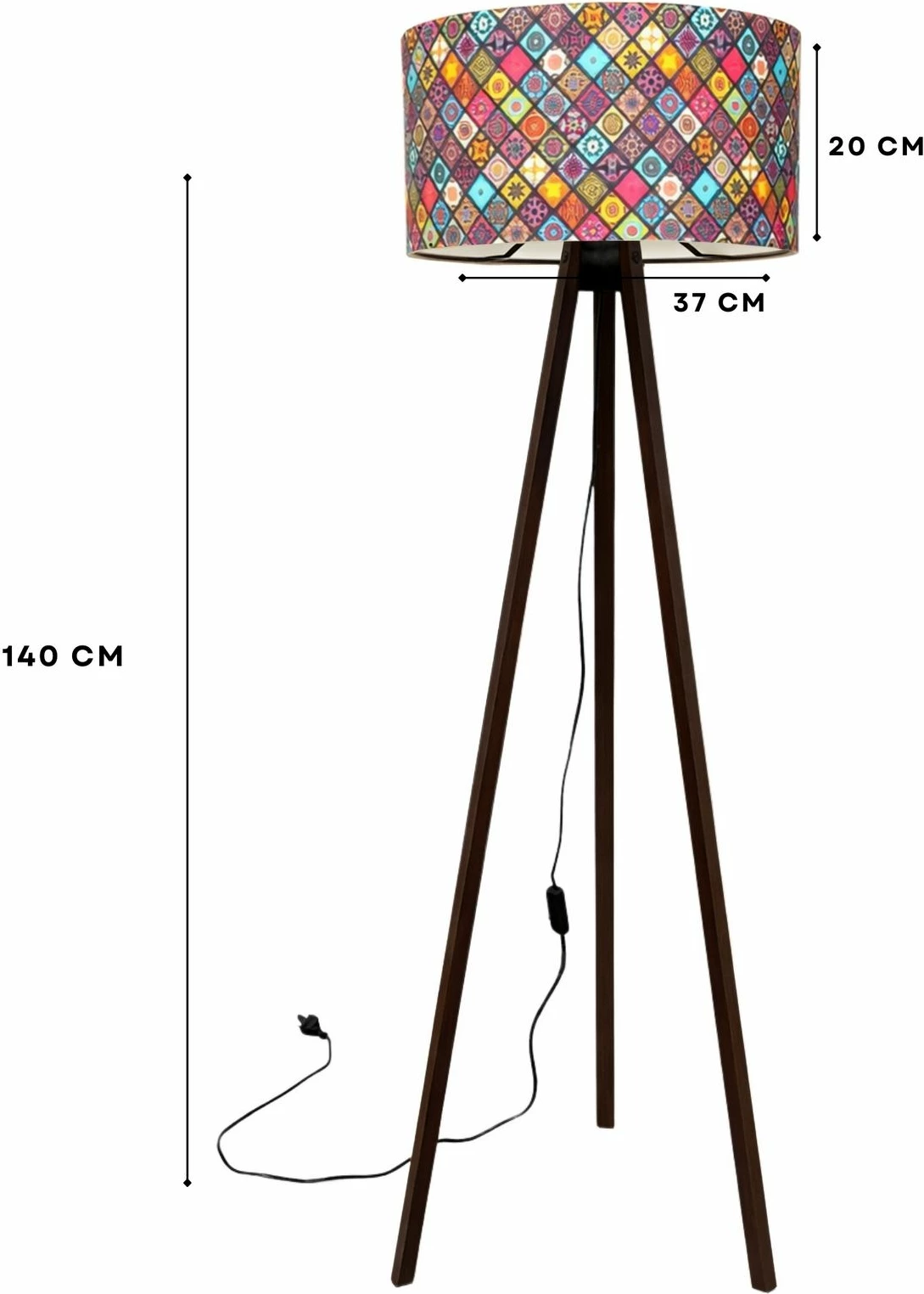 Llambë dyshemeje Opviq, AYD-2800, shumëngjyrëshe