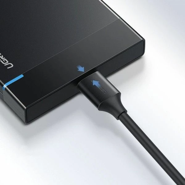 Kablo USB Ugreen US312 (20103) Micro USB 3.0 në USB-C 1 m 5Gbps 3A Gold