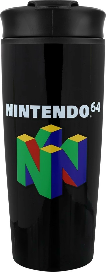Gotë termike Pyramid Nintendo 64, 450 ml, e zezë