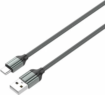 Kabl USB-A në USB-C LDNIO LS432 2 m, e zezë