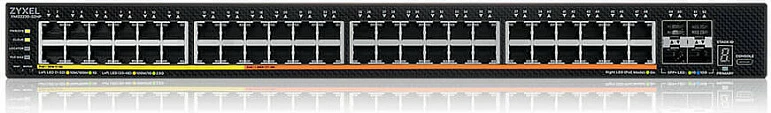 Switch Zyxel XMG2230-52HP, Managed L2/L3, 48x 2.5G PoE, 4x 10G SFP+, Rack 1U, i zi