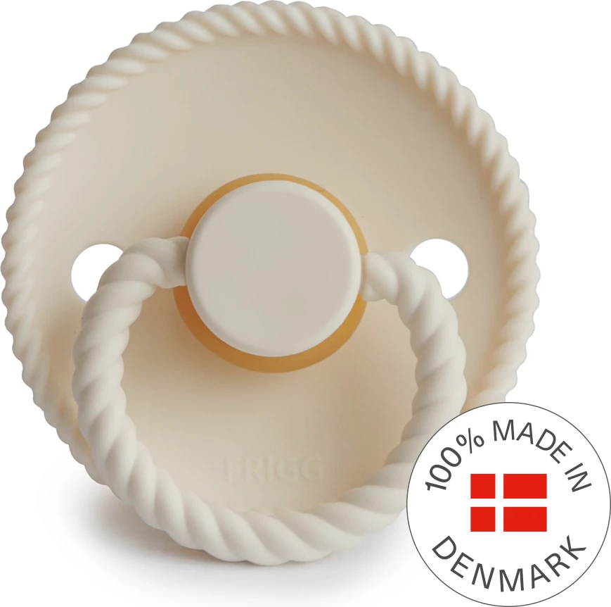 Biberon FRIGG Rope, 0-6 muaj, 1 copë, i bardhë