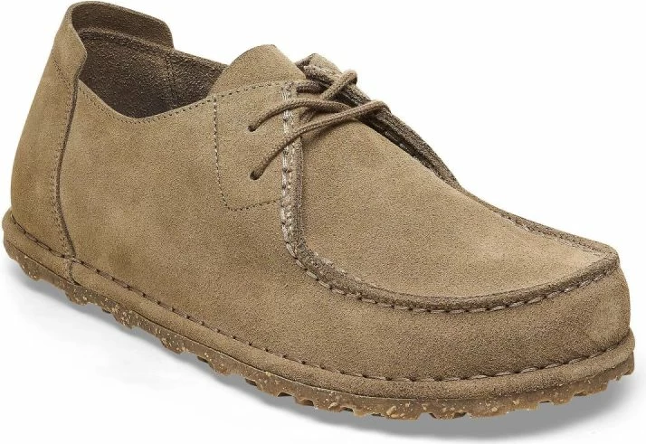 Këpucë lifestyle për meshkuj Birkenstock Utti Lace 1027274, gri taupe