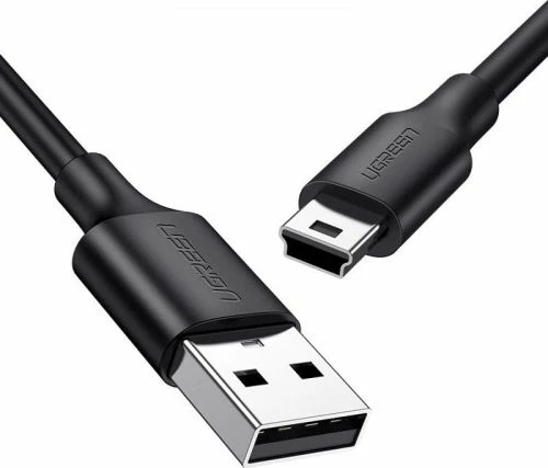 Kabllo USB-A në miniUSB Ugreen US132 (30472) 2 m USB 2.0, e zezë