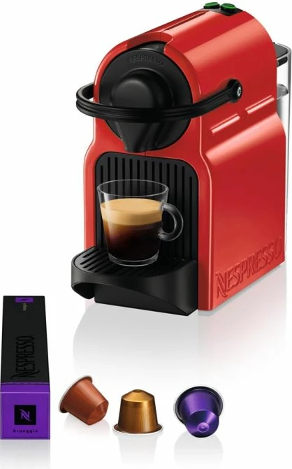 aparat kafeje kapsula Krups Nespresso Inissia XN1005, e kuqe