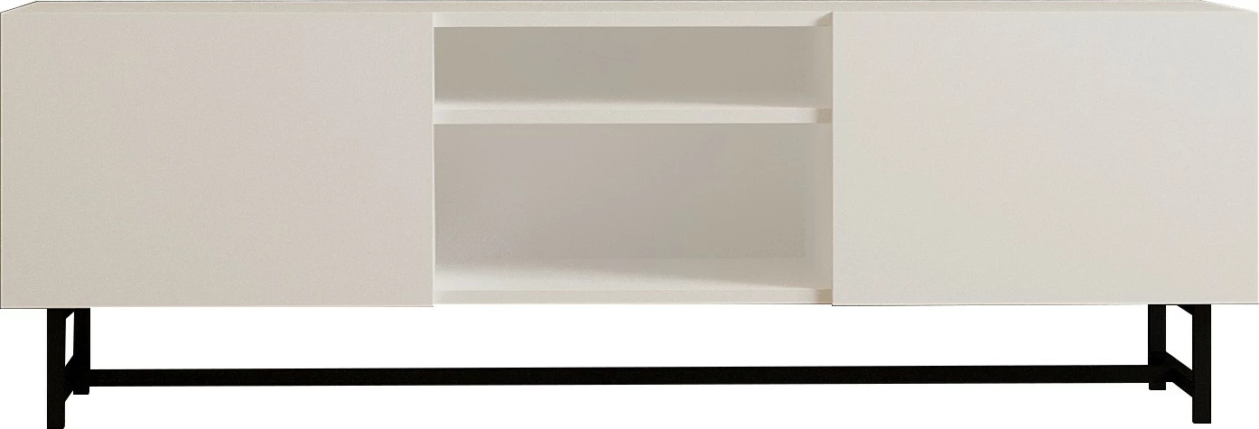 Komodë TV Hanah Home, Tugi, e bardhë