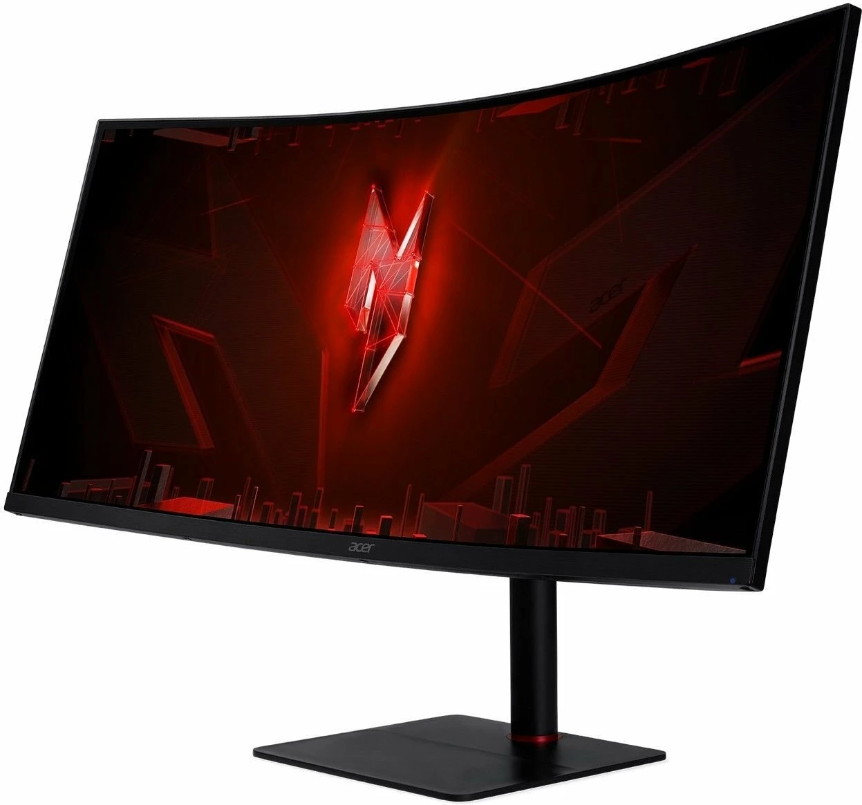 Monitor gaming Acer Nitro XV5 XV345CURXbmiipphx 34\" UWQHD 3440x1440 240Hz i lakuar, i zi