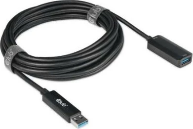 Kabllo USB zgjatës Club3D USB 3.2, 5m, 10Gbps, e zezë