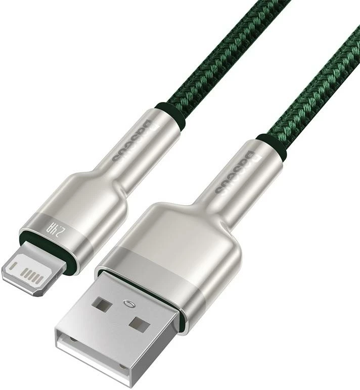 Kabllo USB në Lightning Baseus CALJK-B06, 2m, e gjelbër