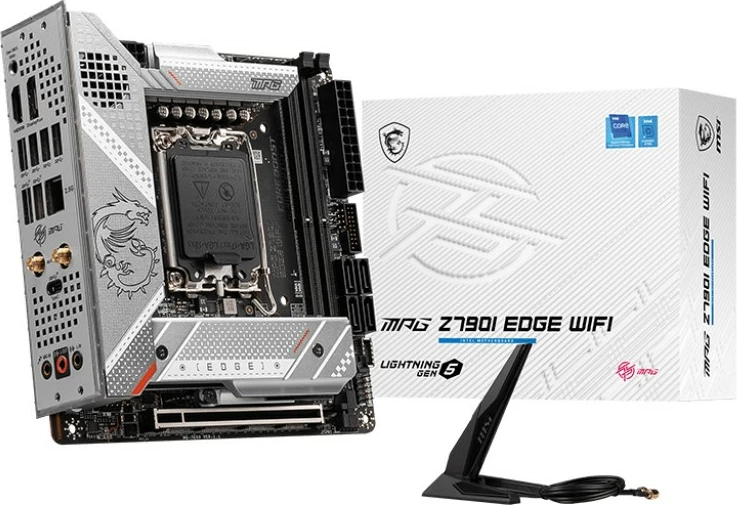 Pllakë amë MSI MPG Z790I EDGE WIFI, Intel, LGA 1700, DDR5, 64 GB