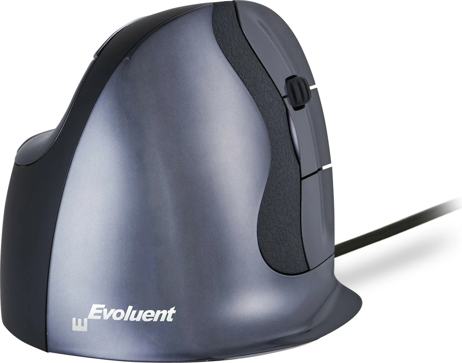 Maus vertikal Evoluent D, 6 taste, medium, hirtë