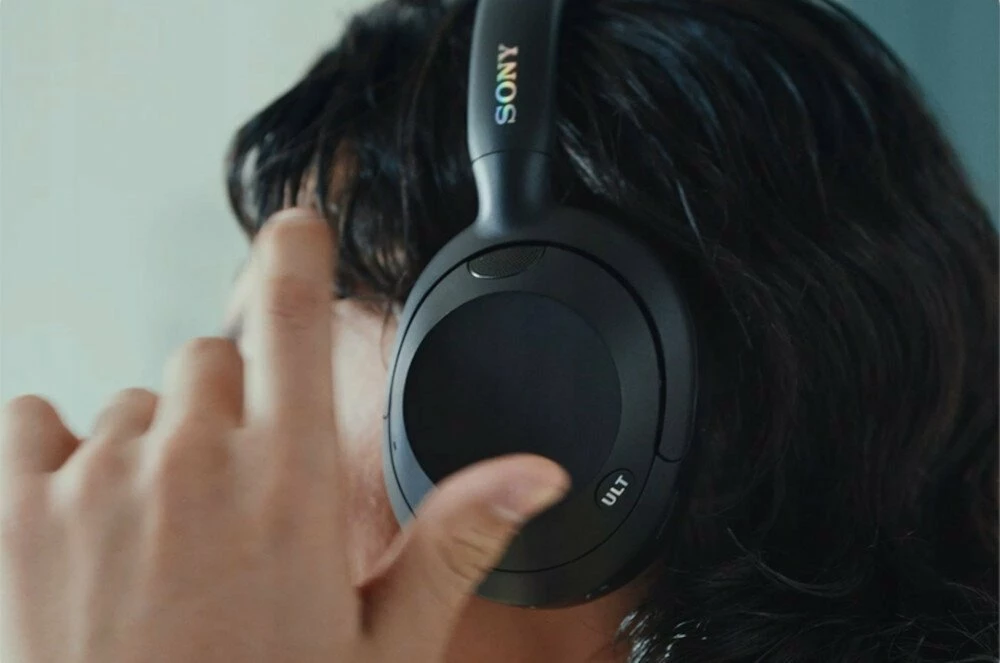 Kufje wireless Sony ULT Wear WHULT900NB.CE7, ANC, mikrofon, 50h bateri, Bluetooth, të zeza