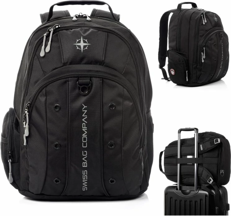 Çantë shpine Inny unisex, e zezë