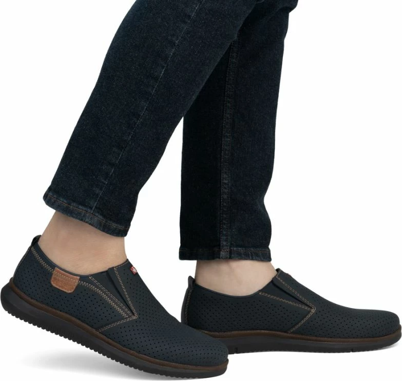 Atlete për meshkuj Rieker 10452-14, të kaltërta