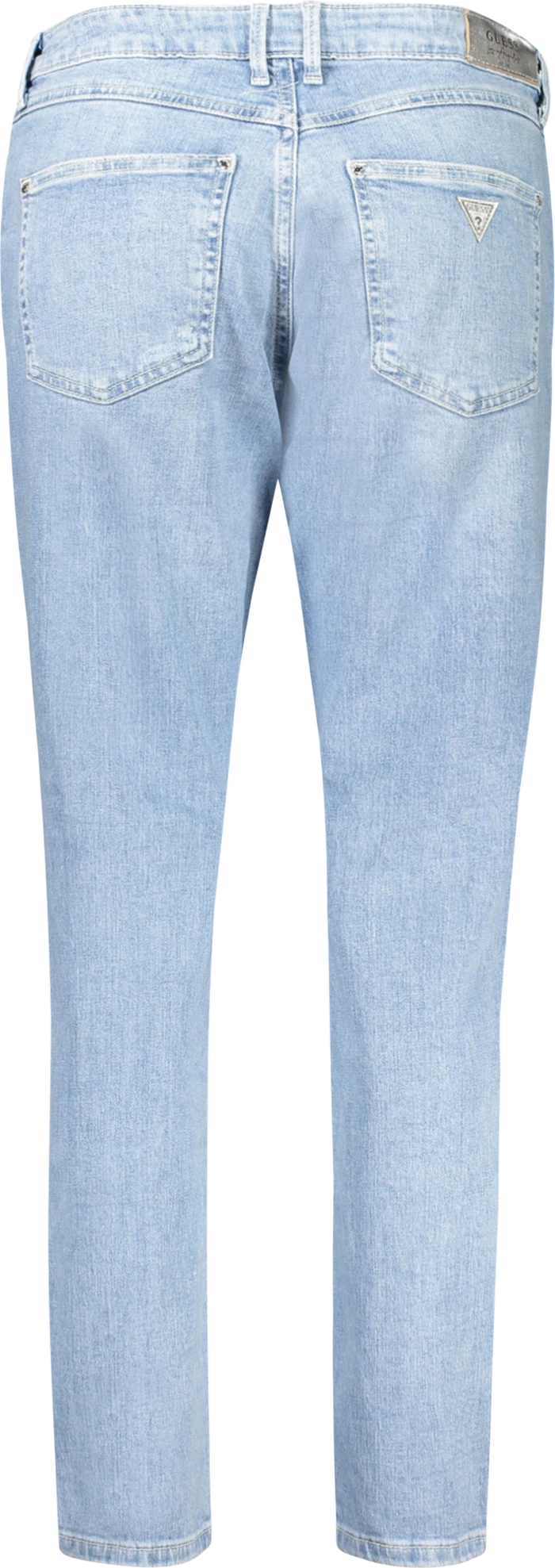 Pantallona xhinsi GUESS JEANS Skinny High femra, të kaltërta [Madhësia: W31 L29]