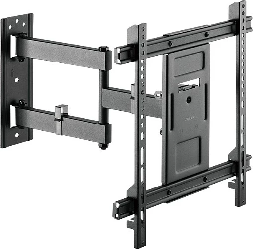 Mbajtëse muri për TV LogiLink, e anueshme/rotulluese, 32-70", VESA deri 400x400, 50 kg, e zezë
