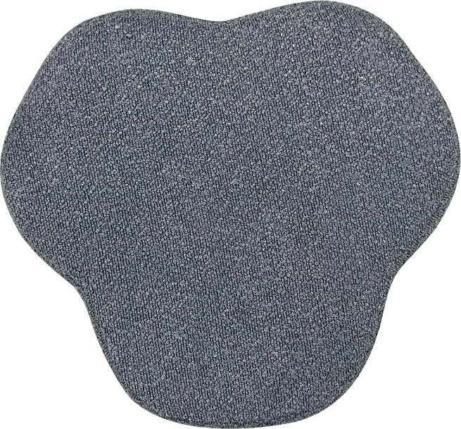 Tabure Daisy, ngjyrë gri e errët, 48x48x42cm