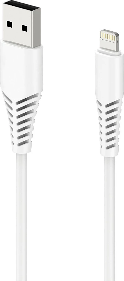 Kabllo 2GO 797288 Lightning në USB, 1 m, e bardhë