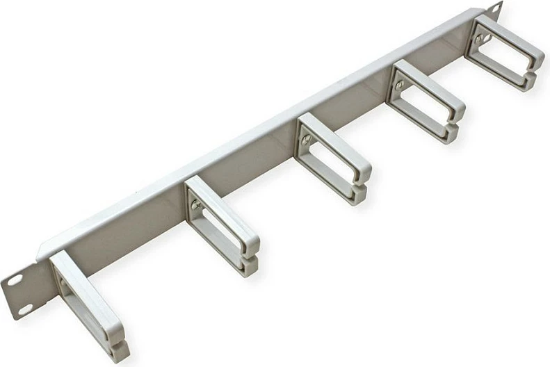 Panel menaxhimi kabllosh VALUE 26990311, 19", 1U, 5 unaza, gri